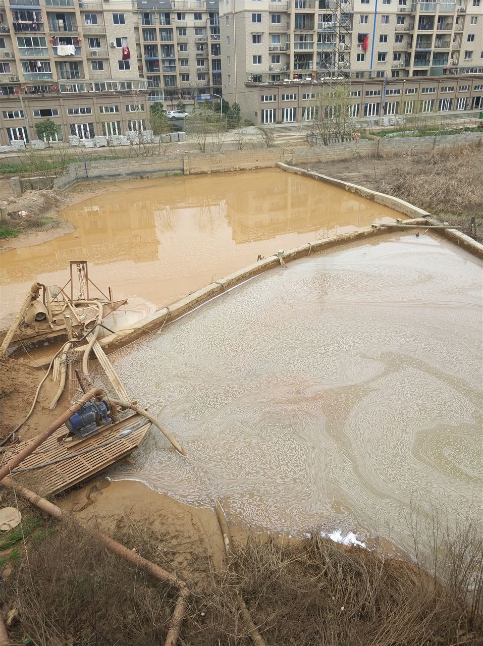 东城街道沉淀池淤泥清理-厂区废水池淤泥清淤